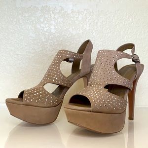 BCBG Safari Suede Heels